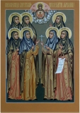 Сщмч. Матфея Александрова пресвитера (1921); сщмч. Димитрия Благовещенского пресвитера и прп. Веры Графовой исп. (1932); сщмч. Алексия, архиеп. Великоустюжского, сщмчч. Константина Некрасова, Николая Заболотского, Сергия Кудрявцева, Владимира Проферансова, Иоанна Державина, Феодора Алексинского, Николая Виноградского, Иоанна Днепровского, Николая Сафонова, Павла Понятского, Сергия Фелицына пресвитеров, прмчч. Данакта Калашникова, Космы Магды, прмцц. Маргариты Закачуриной, Тамары Проворкиной, Антонины Степановой и Марии Журавлевой, мц. Матроны Конюховой (1937); прмц. Марии Цейтлин (1938); мч. Бориса Успенского (1942)