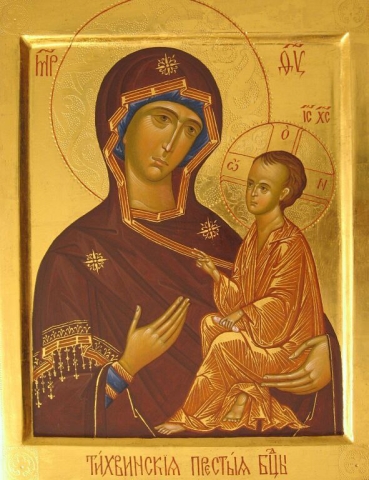 Тихвинской иконы Божией Матери (1383)