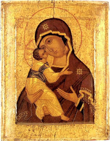 Икона праздника «Сретение Владимирской иконы Пресвятой Богородицы»