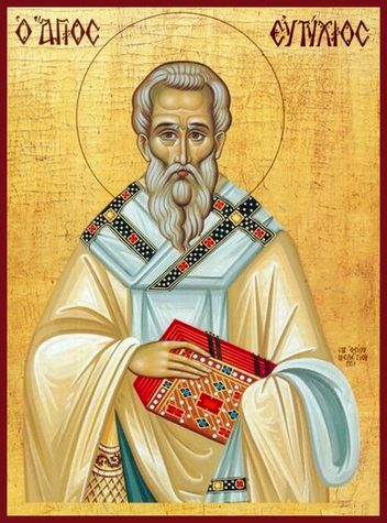 Свт. Евтихия, архиеп. Константинопольского (582)