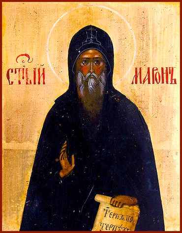 Прп. Марона, пустынника Сирийского (ок. 433)