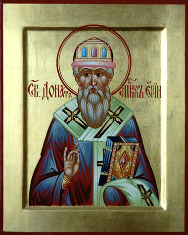 Свт. Доната, еп. Еврии (ок. 387)