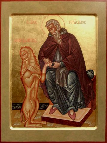 Прп. Герасима, иже на Иордане (451)