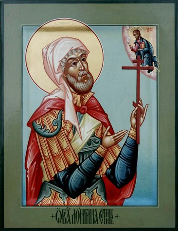 Мч. Лонгина сотника, иже при Кресте Господни (I)