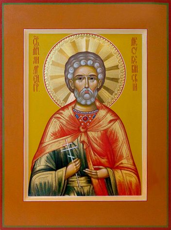 Мчч. Месукевийских - Сухия и дружины его: Андрея, Анастасия, Талале, Феодорита, Ивхириона, Иордана, Кондрата, Лукиана, Мимненоса, Нерангиоса, Полиевкта, Иакова, Фоки, Доментиана, Виктора, Зосимы (100-130) (Груз.)