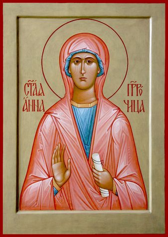 Пророчицы Анны, матери прор. Самуила (1100 до Р.Х.)