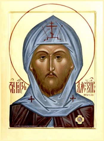 Перенесение мощей блгв. кн. Александра Невского (1724)