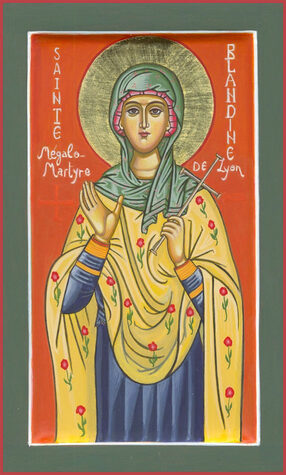 Мц. Бландины и мч. Понтика Лионских (177 г.)