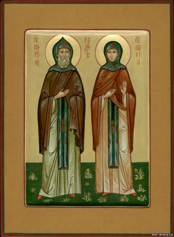Прпп. схимонаха Кирилла и схимонахини Марии (ок. 1337), родителей прп. Сергия Радонежского