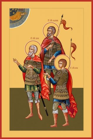 Мчч. Прова, Тараха и Андроника (304)